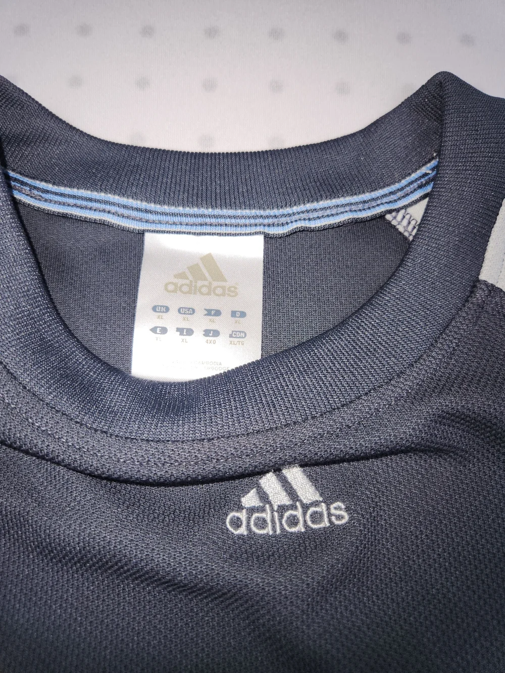 Adidas vintage goalkeeper football shirt jersey soccer XL